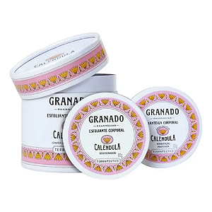 GRANADO MANTEIGA E ESFOLIANTE CALÊNDULA 2UN 60G CADA