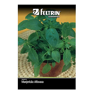 FELTRIN SEMENTE MANJERICAO ALFAVACA VERDE 1PCT 400MG