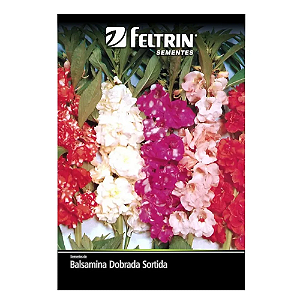 FELTRIN SEMENTE BALSAMINA DOBRADA SORTIDA 1PCT 400MG