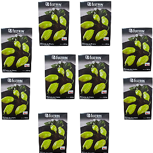 FELTRIN KIT 10 CARTELAS SEMENTES PIMENTA DE CHEIRO 100MG