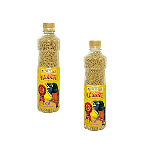 KIT 2UN ALCON CLUB PREM WINNER CURIO COLEIRO 325GR CADA