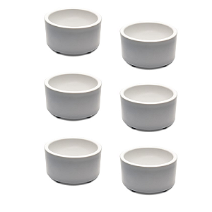 INJETFOUR KIT 6UN POTE FARINHADA BRANCO 70ML CADA