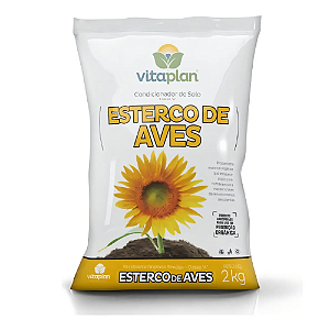 NUTRIPLAN ESTERCO DE AVES ORGÂNICO 2KG