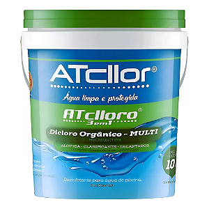ATCLLORO 3 EM 1 BALDE TRATAMENTO PISCINA 10KG