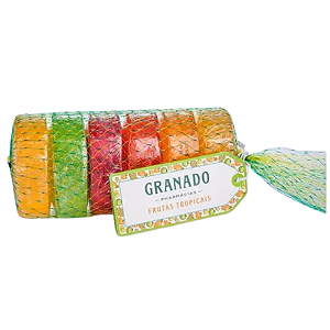 GRANADO KIT DE SABONETES MIX FRUTAS TROPICAIS 90G 6UN