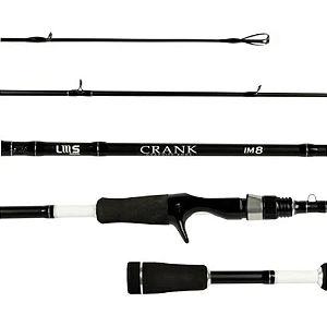 LMS VARA CRANK IM8 6'3" CAST 6-17lb  7-28G 1PC COLOR WHITE