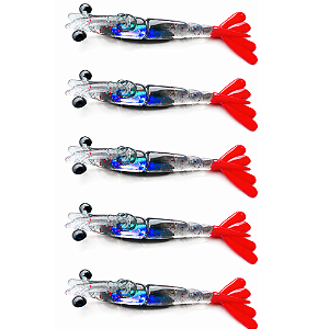 KIT 5 UN PIRATAS FISHING TURBO APACHE 8,5CM