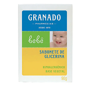 GRANADO SABONETE GLICERINA BEBE 90GR