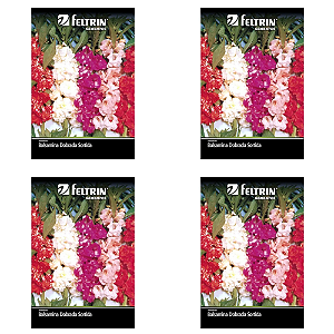 KIT 4 UN FELTRIN SEMENTE BALSAMINA DOBRADA SORTIDA 400MG