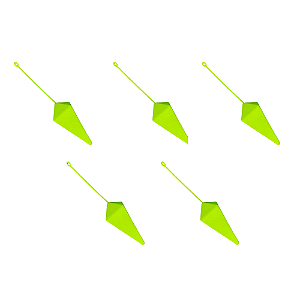 KIT 5 UN CHUMBADA CAPELA AMARELA HASTE COM DESTORCEDOR 100G