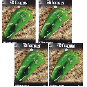 KIT 4 UN FELTRIN SEMENTES PIMENTAO CASCA DURA IKEDA SWEET 2G