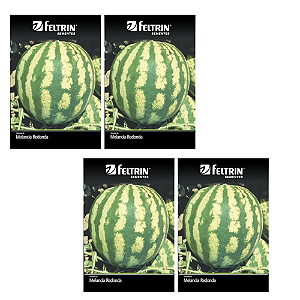 KIT 4 UN FELTRIN SEMENTE MELANCIA CRIMSON SWEET 400MG