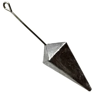 Chumbada Capela Preta Haste com Destorcedor 100G