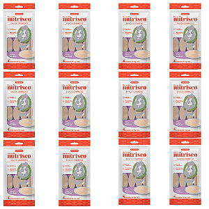 NUTRISCO SNACK CREMOSO ATUM E BACALHAU GATOS 56G CX 12 UN