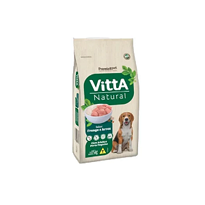 PREMIER VITTA NATURAL CAES AD RACAS PEQ FRANGO CEREAIS 15KG