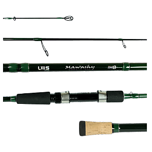 Mawashy Spin 70 15-40g 15-30lb 2pcs IM8 (Green) New Model