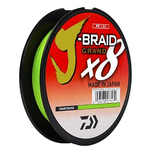 DAIWA LINHA JBRAID GR X8 MULT VERDE 50lb 0.36mm 270m