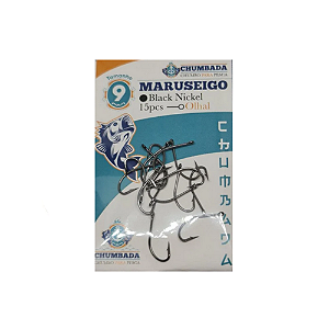 CHUMBADA ANZOL MARUSEIGO OLHAL  15UN TAMANHO 9 PRETO