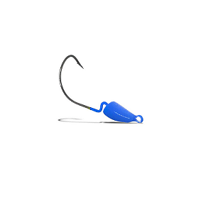 CHUMBADA ANZOL JIG HEAD 4/0 BANANINHA 16G AZUL BIC
