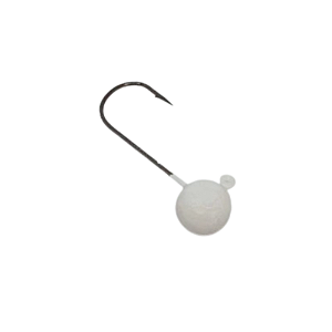 CHUMBADA ANZOL JIG HEAD 1/0 90 FACETADA 5G BRANCO