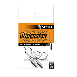 MATADEIRA ANZOL OFFSET UNDERSPIN 4/0 5G 2UN