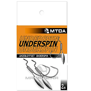 MATADEIRA ANZOL OFFSET UNDERSPIN 3/0 2,5G 2UN