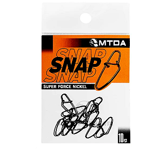 MATADEIRA SNAP SUPER FORCE BLACK NICKEL3/0 10UN