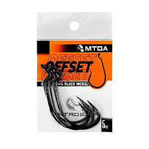 MATADEIRA ANZOL OFFSET EWG BLACK NICKEL 2/0 5UN