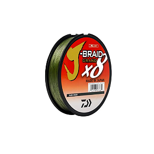 DAIWA LINHA JBRAID X8 MULT VERDE 80LB 270M 43MM