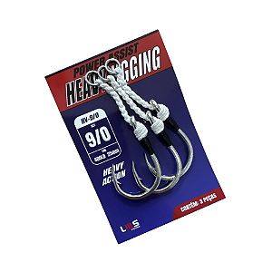 LMS Anzol Assistente Jig Pesado 9/0 c/3pcs