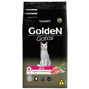 GOLDEN GATOS ADULTOS CASTRADOS PEIXE 3KG