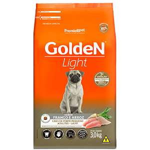 GOLDEN CÃES LIGHT MINI BITS FRANGO 3KG