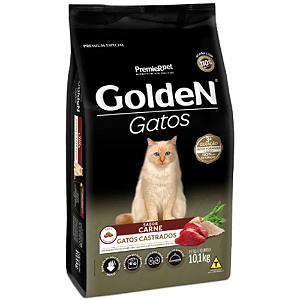 GOLDEN GATOS CASTRADOS CARNE 10,1KG