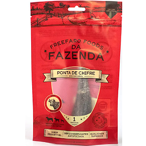 FREEFARO FOODS PETISCO PONTA DE CHIFRE BOVINO CAES 1UN