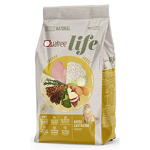 QUATREE LIFE GATOS CASTRADOS FRANGO 10.1KG