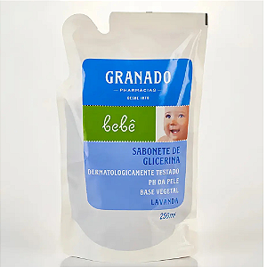 GRANADO REFIL SABONETE BEBE LAVANDA 250ML