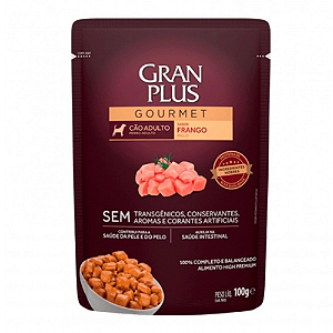 GRAN PLUS SACHE GOURMET CAES AD FRANGO 100G 1UN