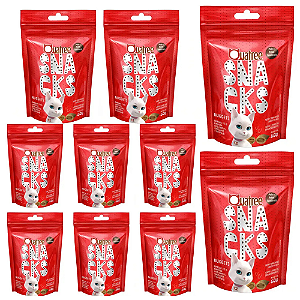 QUATREE SNACKS NUGGETS GATOS BOLA DE PELO CARNE 60G CX10 UN