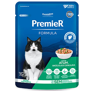 PREMIER FORMULA  GATOS ADULTOS CASTRADOS ATUM 70 G