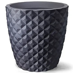 NUTRIPLAN VASO DIAMANTE REDONDO 24 PRETO