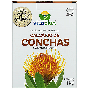 NUTRIPLAN CALCARIO DE CONCHAS 1 KG CAIXA UNICA
