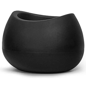 NUTRIPLAN VASO TEXTURIZADO OVAL 19 PRETO