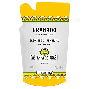 GRANADO REFIL SABONETE TERRAPEUTICS CASTANHA 300ML