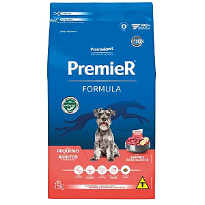 PREMIER CAO RACAS PEQUENAS ADULTOS CARNE 2,5 KG