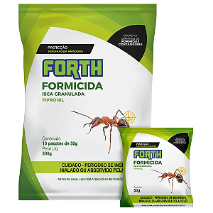 FORTH FORMICIDA ISCA   10X50G - 500G