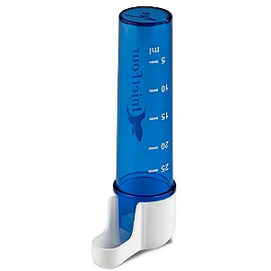 INJETFOUR  BEBEDOURO ORIGINAL PEQUENO  AZUL GRADUADO