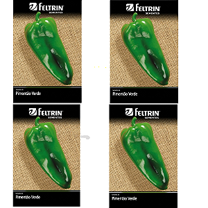 FELTRIN KIT SEMENTE PIMENTAO CASCA DURA IKEDA  400MG 4UN
