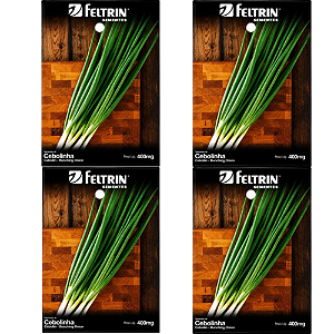 FELTRIN KIT SEMENTE CEBOLINHA EVERGREEN  400MG 4UN