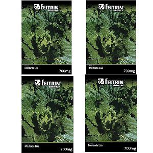 FELTRIN KIT SEMENTE MOSTARDA LISA DA FLORIDA 700MG 4UN