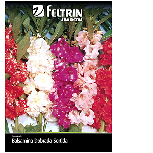 FELTRIN SEMENTE BALSAMINA DOBRADA SORTIDA 1,5G 1UN